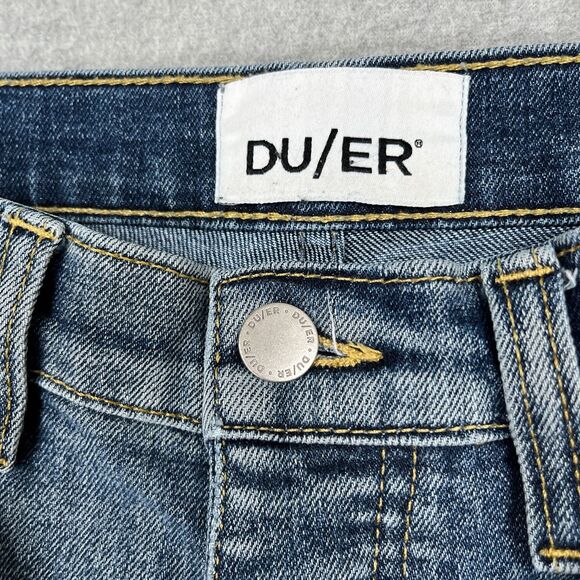 DUER High Rise Straight Leg Jean - Picture 8 of 15